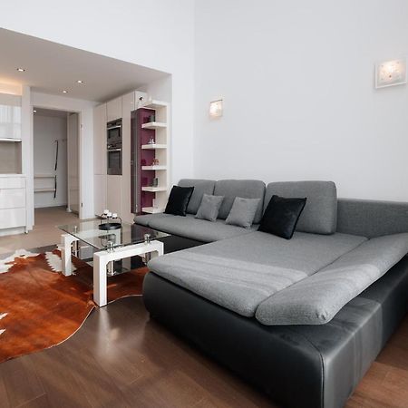 Skau Eurovea Duplex Apartment Danube Exclusive View Free Parking บราติสลาวา ภายนอก รูปภาพ